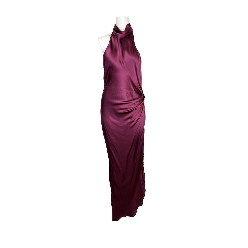 Amanda Uprichard X REVOLVE Samba Gown in Aubergine - Picture 2 of 11